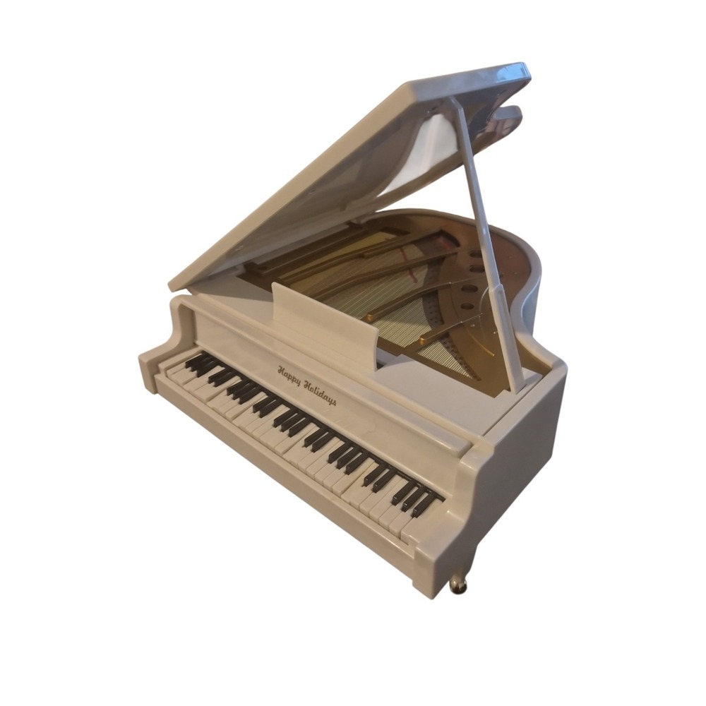 Chain Fong Musical Christmas Piano Animated Working! Very rare